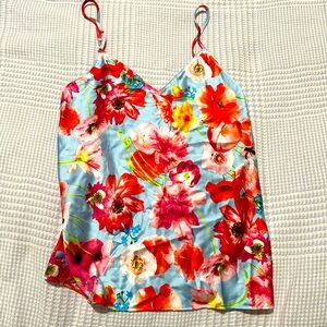 Victorias Secret Draped Back Satin Cami Top